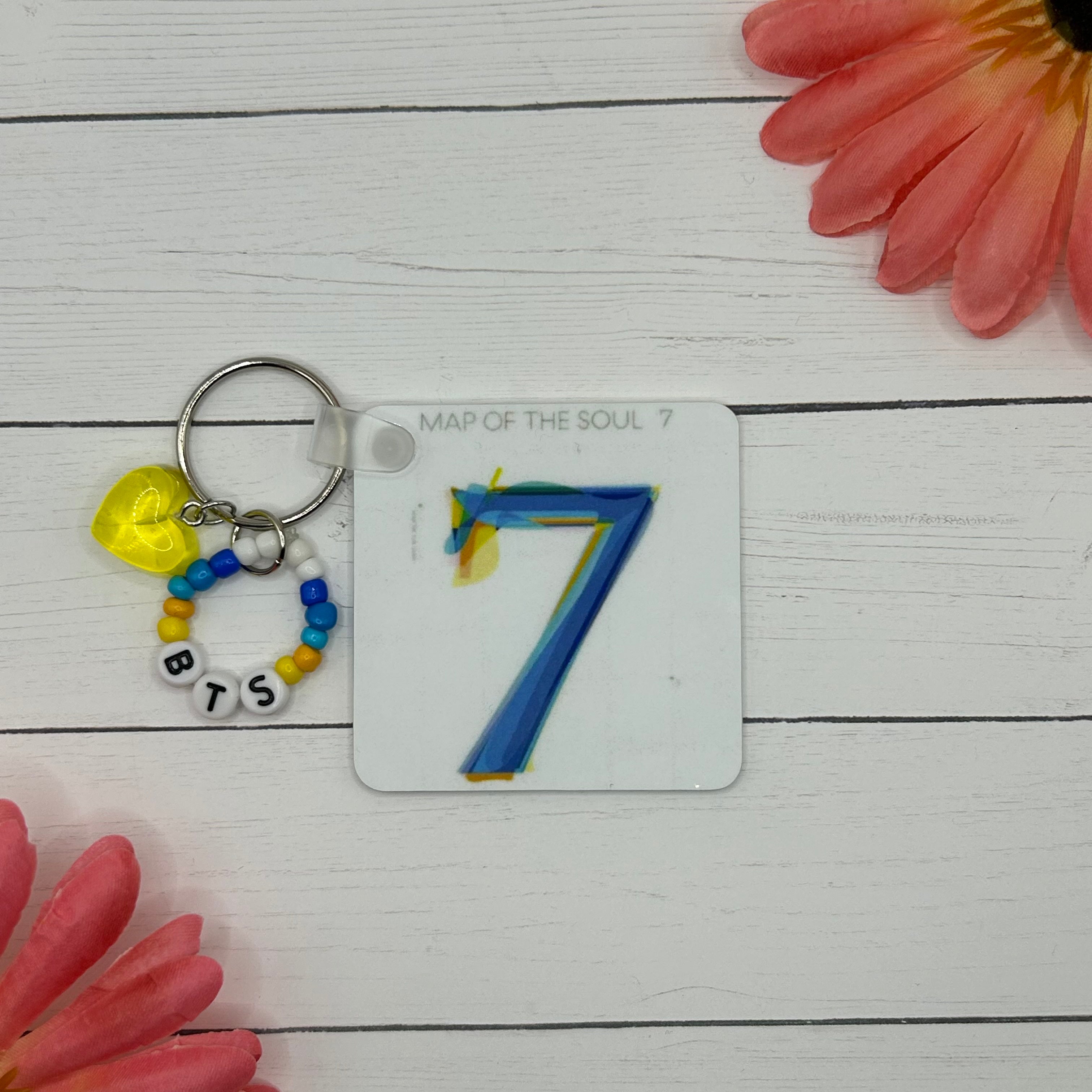 Map of the Soul 7 BTS Album keychain ARMY