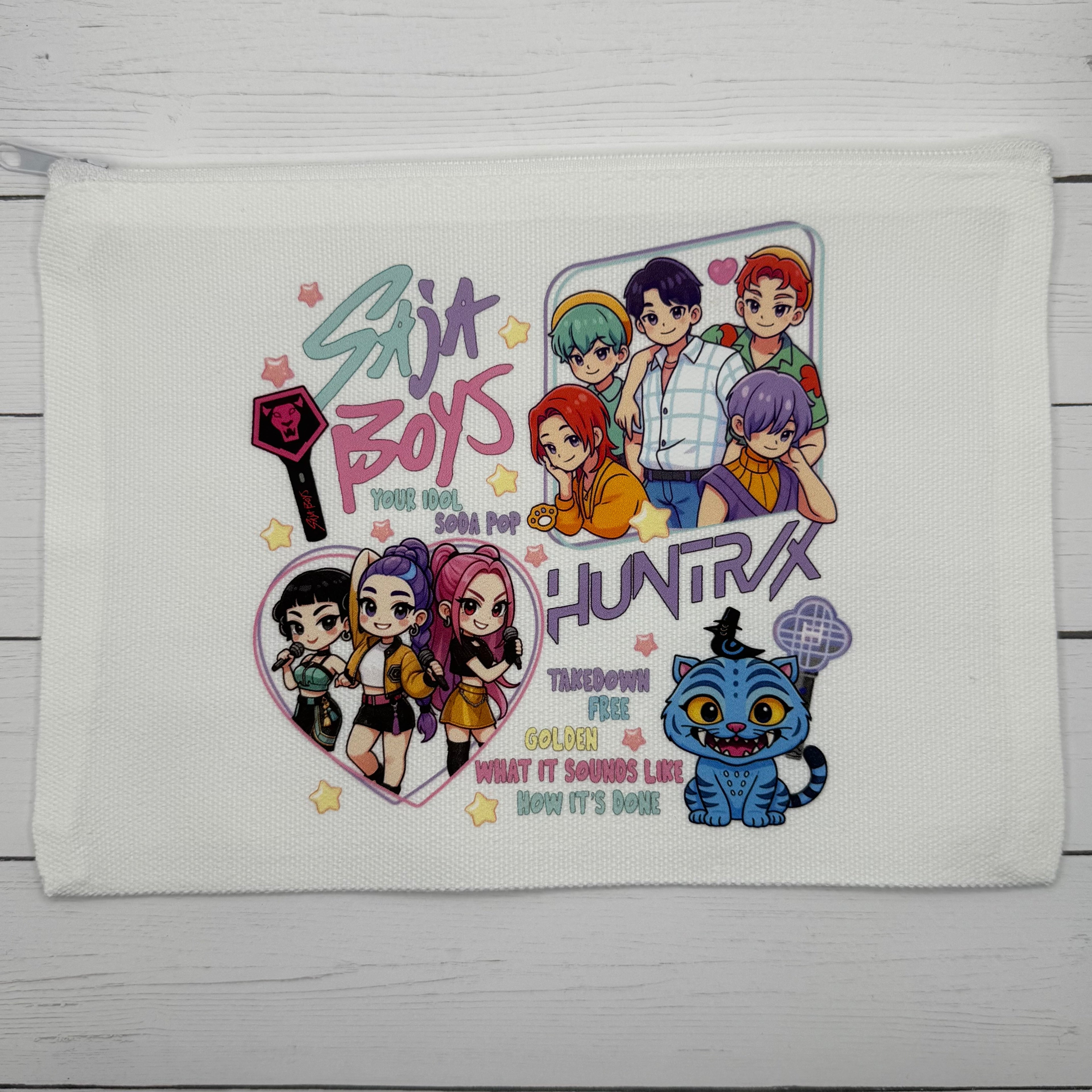 Kpop Demon Hunters Makeup bag/Pencil Case